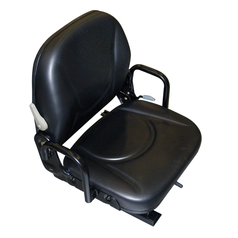 WISE Vinyl Forklift Seat (Mitsubishi) 19.75 x 22.5 x 18.5 by